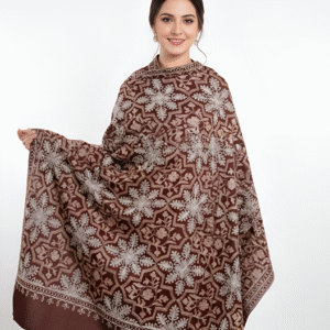 Zahra Hand-Embroidered Luxury Shawl
